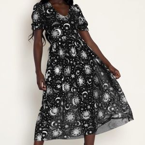 SUN AND MOON STELLAR DRESS - LIMITED (SIZE XSMALL)